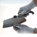 Anti Cut Level 5 13G HPPE Wire PU Coated Gloves Cut-resistant